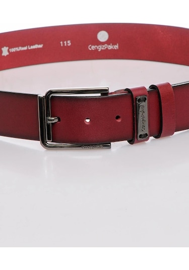 Cengiz Pakel Erkek Kemer Cpkmr48000 Bordo