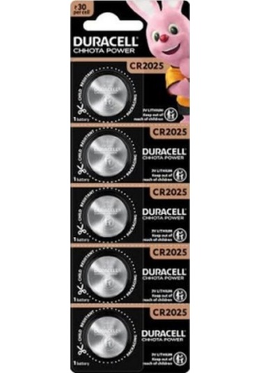 Duracell 2025 Para Pili 5li Kart 5570