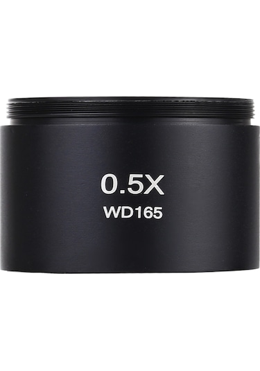 Stereo Mikroskoplar Yardımcı Objektif Lens Barlow Lens Büyüteç 0.5x Wd165