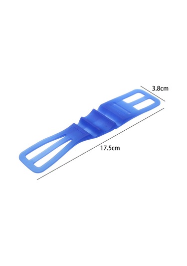 Suntek 2 Adet Silikon Bisiklet Telefonu Montaj Sürme Mavi