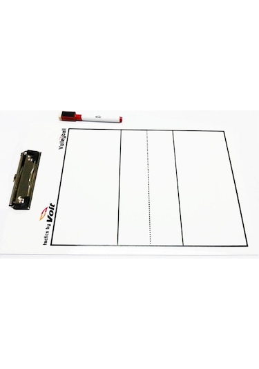 Voit Acb500/Voly Voleybol Taktik Tahtası + Kalem