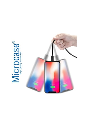 Microcase Apple Uyumlu iPhone iPad Lightning Usb Şarj Ve Data Kablosu 3 Metre Siyah