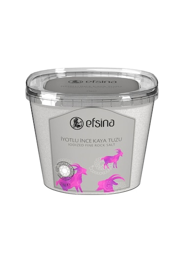 Efsina İyotlu İnce Kaya Tuzu 2 KG