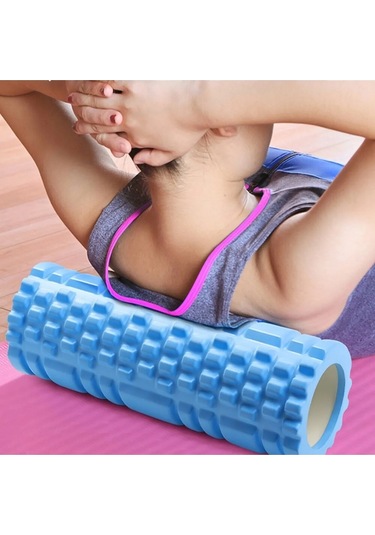 Avessa Povit Black Kısa Foam Roller Köpük Rulo Egzersiz Aleti 33