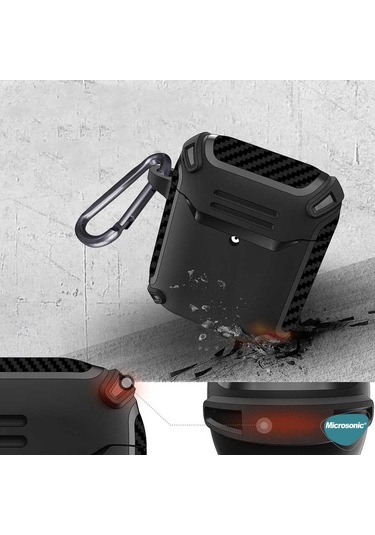 Microsonic Airpods 1. Nesil Uyumlu / 2. Nesil Legacy Cube Kılıf