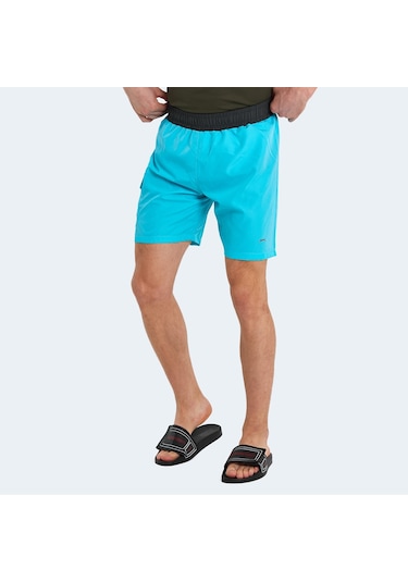 Slazenger  Rasmus In Erkek Cepli Deniz Şortu Turkuaz Mayo