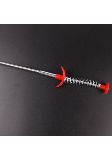 Sones Metal Tel Fırça El Mutfak Lavabo Temizleme Kancası Kanalizasyon Tarama Cihazı