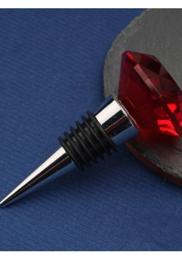 Aleksis Baur Şişe Mantarı 1 Adet 390993155 Gümüş-kırmızı