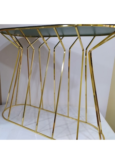 Dresuar Cadde Metal Transmisyon Gold Renk Kaplama Iskelet  Temper Altın