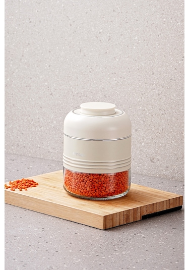 Emsan Moko 420 Ml Saklama Kavanozu Ekru