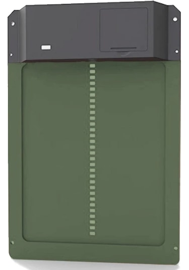 Otomatik Tavuk Kümesi Kapı Açacağı Akülü Işık Algılama Kontrolü Su Geçirmez Pet Green Unmarked