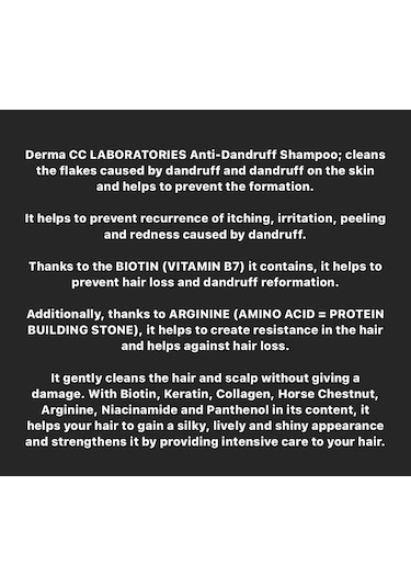 Derma Cc Laboratorıes C/Gel Şampuan 500 ML