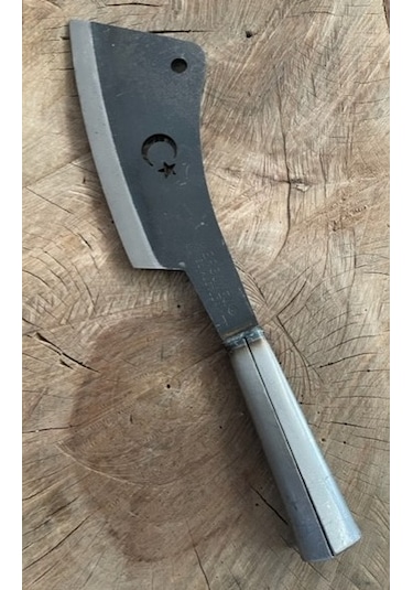 Ergüven Çelik Satır Kamp Satırı Kasap Et Dograma Satırı 38cm 2no