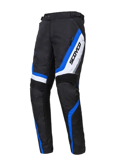 Scoyco P 067 Kışlık Korumalı Motosiklet Pantolonu 65450 Siyah  Mavi