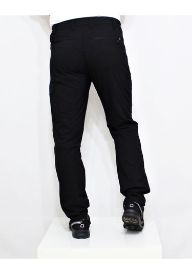 Mudwill Mikro Likralı Yazlık Trekking Pantolon-Siyah