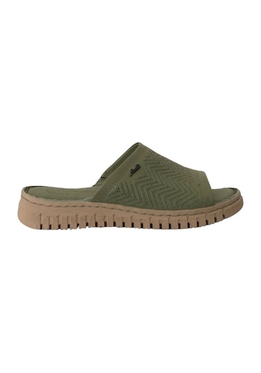 Forelli 38505 Sofia-G Avokado Kadın Comfort Terlik Yeşil