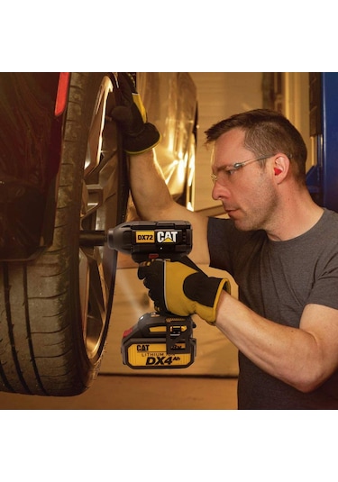 CAT DX72 Çift Akülü Şarjlı 350 NM Kömürsüz Profesyonel Somun Sıkma Makinesi