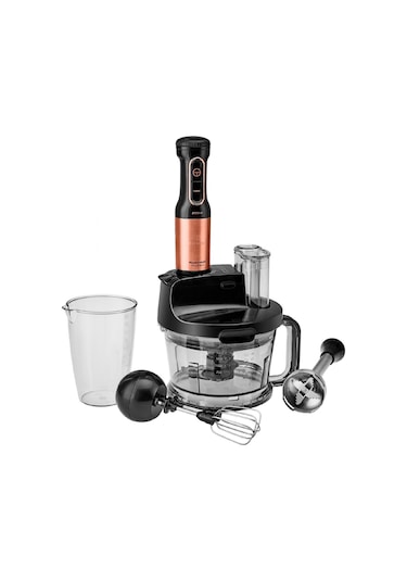 Karaca Gurme Premium Inox Evlilik Paketi Tost, Kahve, Çay Makinesi ve Mutfak Robotu Copper