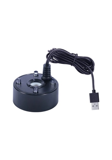 Snapbuy5v Usb Led Sis Yapıcı Makinesi Renkli Işıklı Ev Dekorasyon Su Döngüsü Whıte