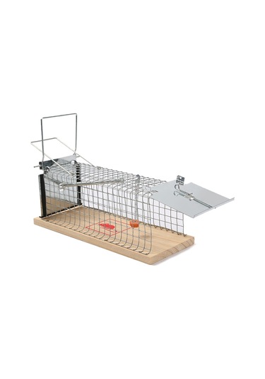 Sones Ahşap Fare Kapanı Kafes Canlı Hayvan İnsancıl Tuzak Yakalama, Boyut: Büyük