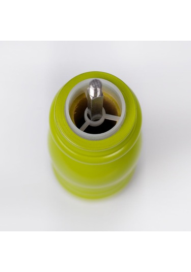 Fıstık Yeşili Ahşap Tuz Ve Karabiber El Değirmeni Öğütücü Grinder 18 Cm Fıstık Yeşili