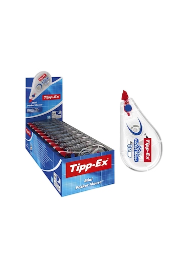 Tipp-ex Şerit Silici Daksil 6.mt Mini Pocket Mouse 10'lu Paket