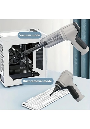 Elmpaly Üçü Bir Arada Yüksek Güçlü Kablosuz Sku Ev Ve Araç Şarjlı Süpürge Toz Temizleyici Uzun Ömürlü