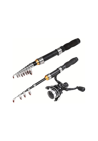 Leofıshıng Taşınabilir Teleskopik Mini Olta 1,5 M 4,92 Ft