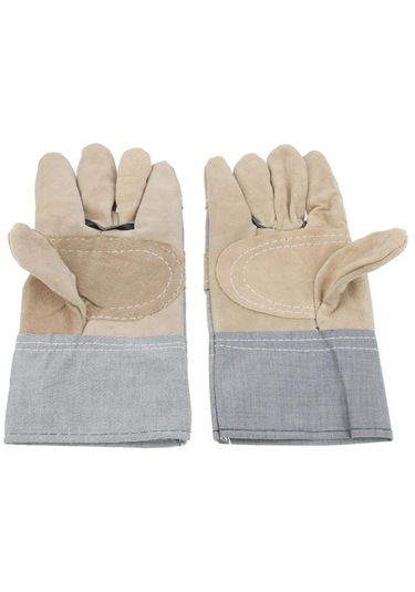 Suntek Koruyucu İşçi Eldivenleri Deri İş Güvenlik Elleri