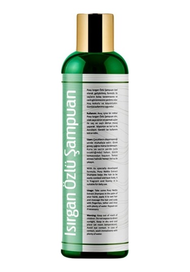 Poxy Yağlı Saçlara Özel Isırgan Özlü Şampuan 400 ML