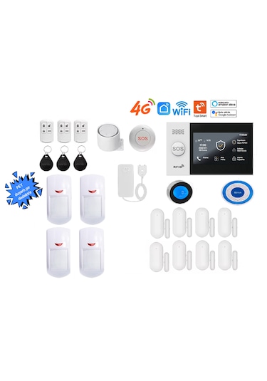 Pet Uyumlu Obiem Akıllı Güvenlik Alarm Sistemi Ev Ve Iş Yeri Orta Plus Set