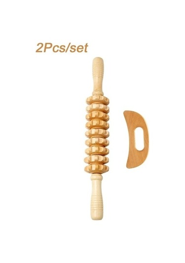 2 Adet Ahşap Lenfatik Drenaj Masajı Vücut Heykel Anti Selülit Maderoterapia Seti Kolombiyalı Ahşap Terapi Araçları Erkekler Kadınlar Için Jakfr9 Çok Renkli