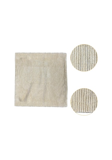 Suntek Kadife Yastık Kılıfı Kare 45x45 Cm Kanepe Otel Yatak Sarı