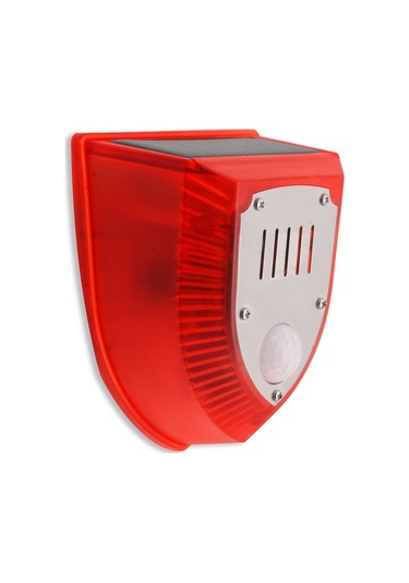 Pir Hareket Sensörlü Güneş Enerjili Flaş Işığı Alarm Hs6936-1