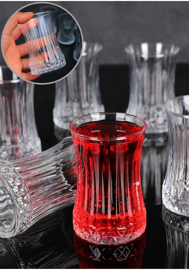 Elysia 42901 Çay Bardağı 12 Adet Şeffaf