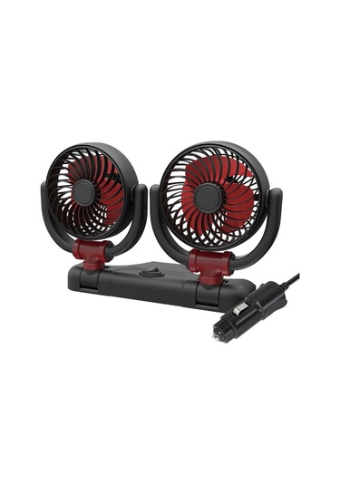 Suit Araba Katlanabilir Soğutma Fanı Otomobil Yaz Sıcaklığı Azaltma Fanı, Boyut:tek 24v Çakmak Enerjili