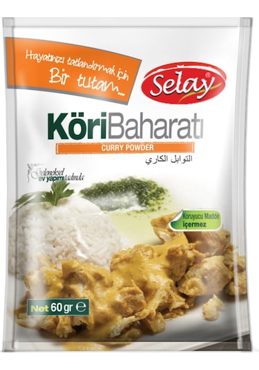 Selay Köri Baharatı 20 x 60 G