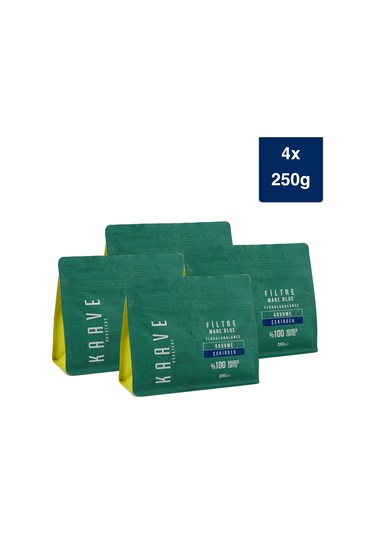 Kaave Roastery Mare Blue Çekirdek Kahve 4 x 250 G