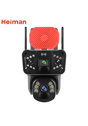 Heiman Hm-854 Sim Kartlı 4G 2 Kameralı Solar Panelli Kamera