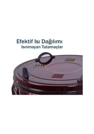 Uğur Çift Tepsili Tepsileri Emaya Davul Fırın