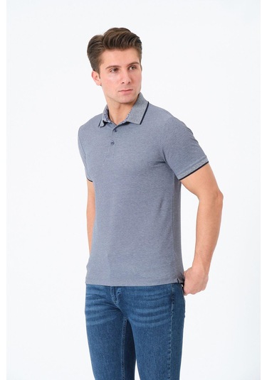 Erkek Basic Tişört Polo Yaka T-shirt 410