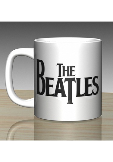 The Beatles Porselen Kupa Bardak Renkli