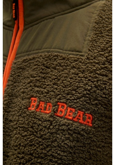 Galvin Haki Erkek Full-zip Polar Sweatshirt Haki