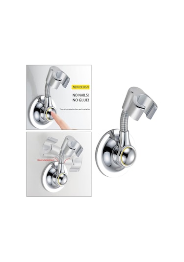 Suntek Banyo Ayarlanabilir Duş Başlığı Tutucu Braketi Vantuz