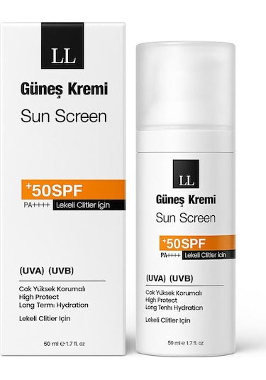 Lau Lau Tone Up Pink Lekeli Ciltler için Güneş Kremi SPF50+ 50 ML