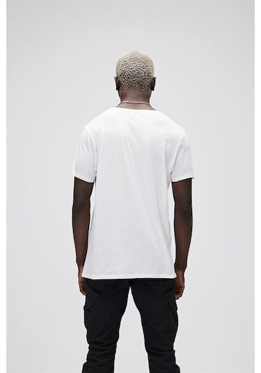 Bad Bear Erkek Tişört Bad Bear Tee-21886 Beyaz