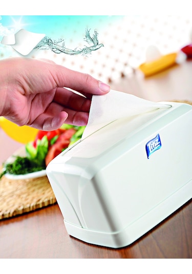 Titiz TP-260 Masaüstü Dispenser Yatay Peçetelik Beyaz 1 Adet