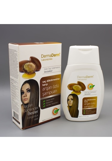 Dermaderm Argan Yağı Özlü Saç Bakım Şampuanı 300 ML