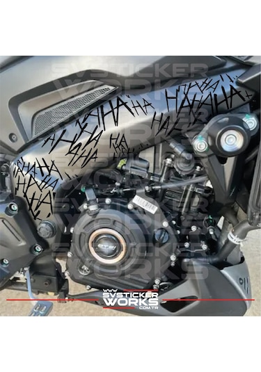 Haha Sticker Motor Araba Dekorasyon Sticker Evrensel 50 Adet 1 Paket 00914093
