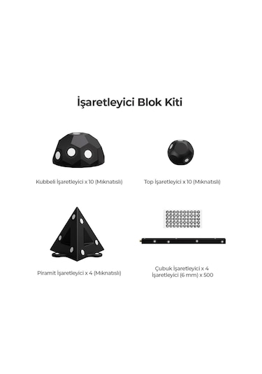 Revopoint Marker Blok Takımı Manyetik